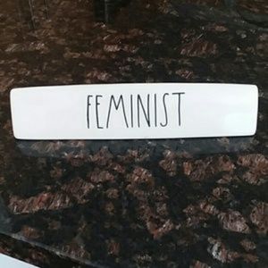 Rae dunn feminist home decoe